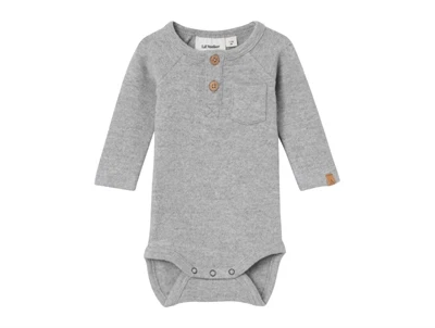 Lil Atelier grey melange body